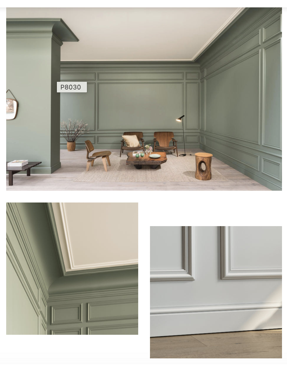 
Decorative Wall Trim "P 8030" - 200 cm