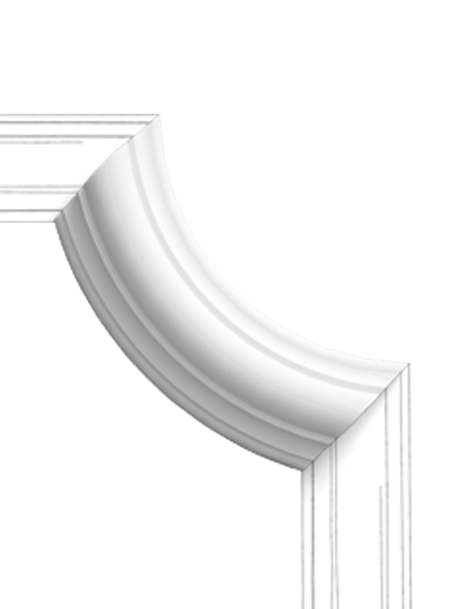 
Listello decorativo da parete «Angolo P 4020A» - 16.4 cm