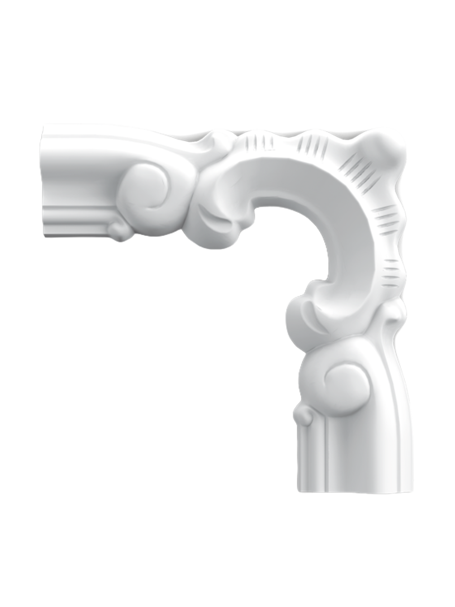 
Listello decorativo da parete «Angolo P 8030D» - 13.2 cm