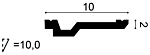 
Deko-Stuckleiste „C 356“ - 200 cm