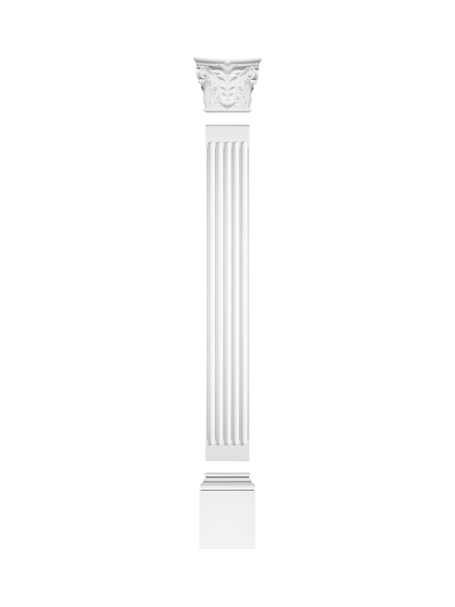 
Wall Decor Element Pilaster Foot "K 254" - 53.5 cm
