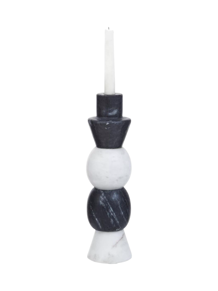
Large, luxurious marble candle holder "Oxana"