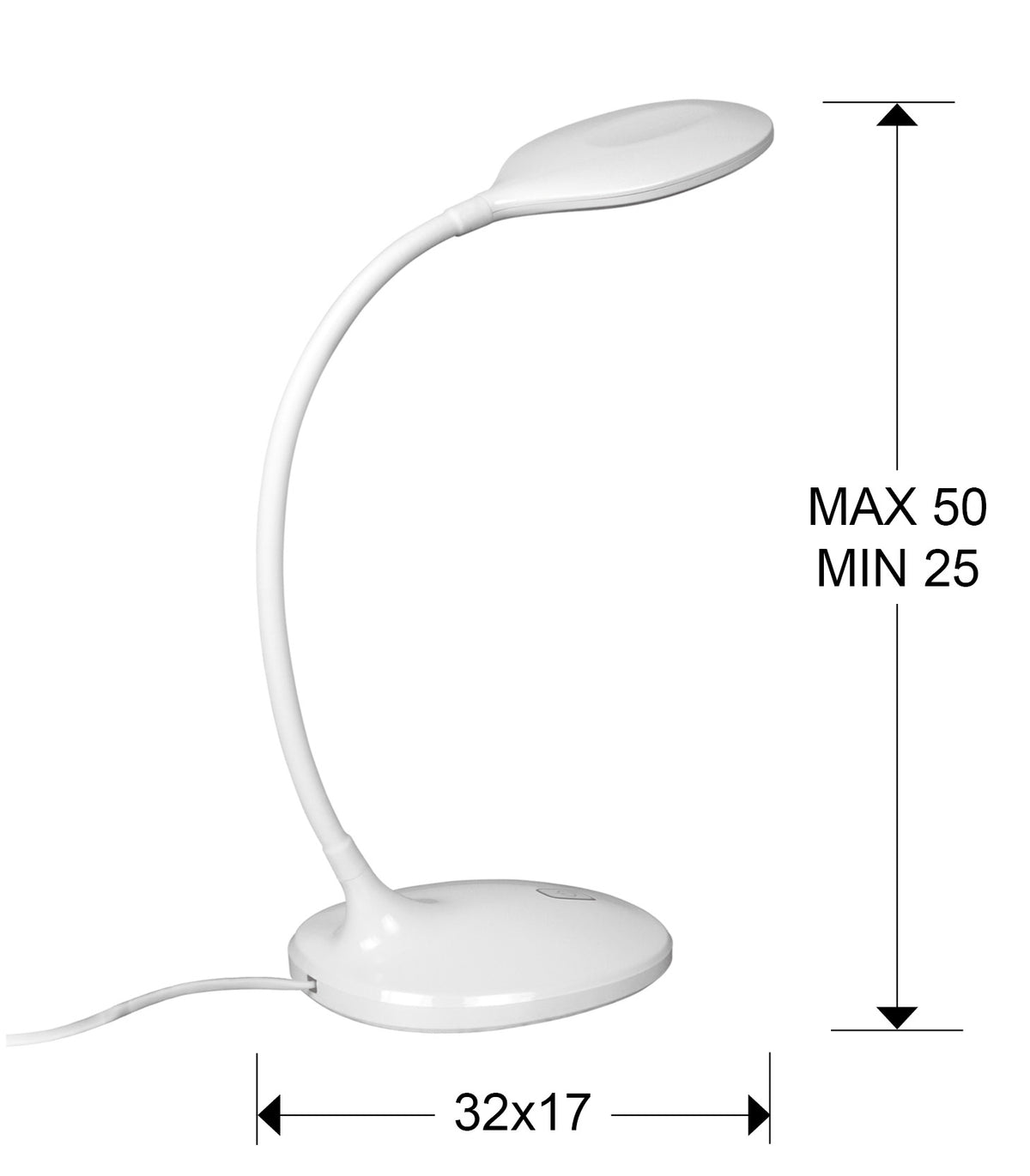 
Lampe de table LED design « Scoop »