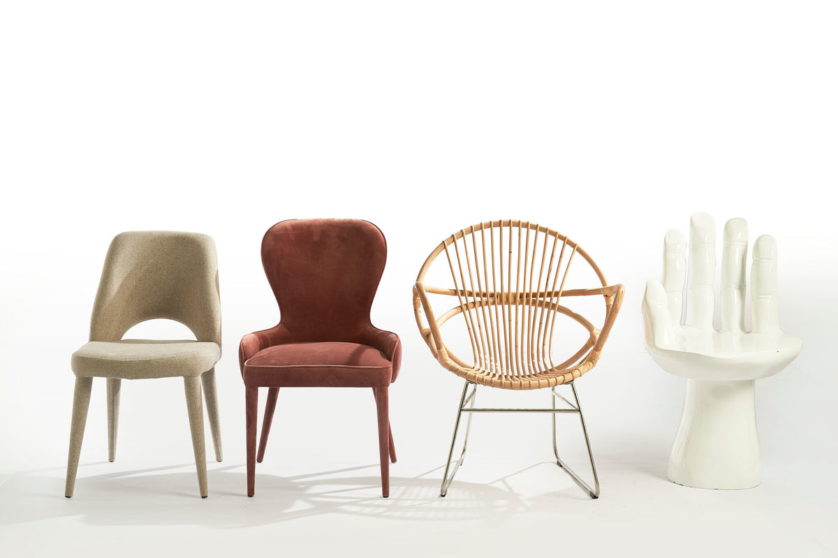 
Sedia da pranzo di design “Holy” - Beige