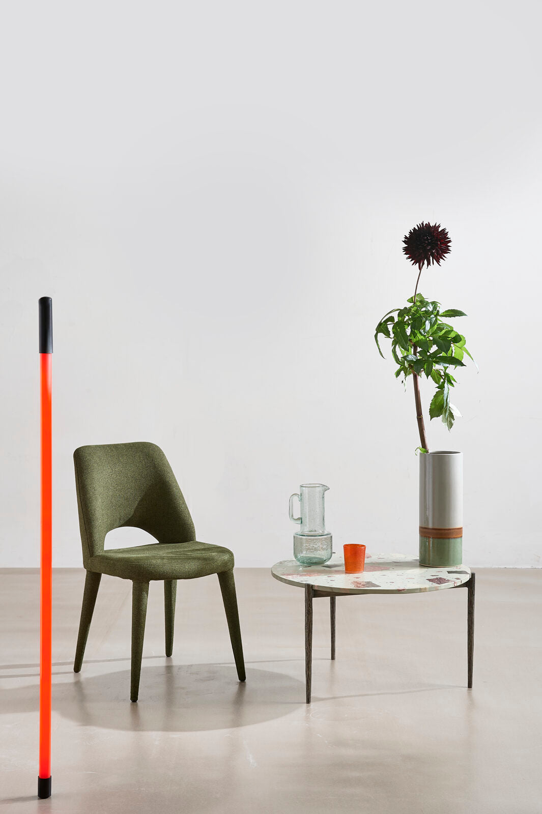 
Sedia da pranzo di design “Holy” - Verde