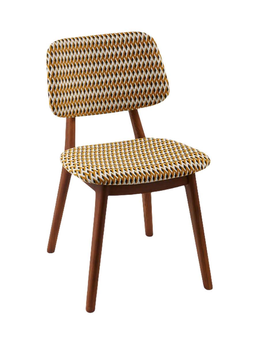 
Massiver Design Esszimmerstuhl „Happy Days“ - Geo
