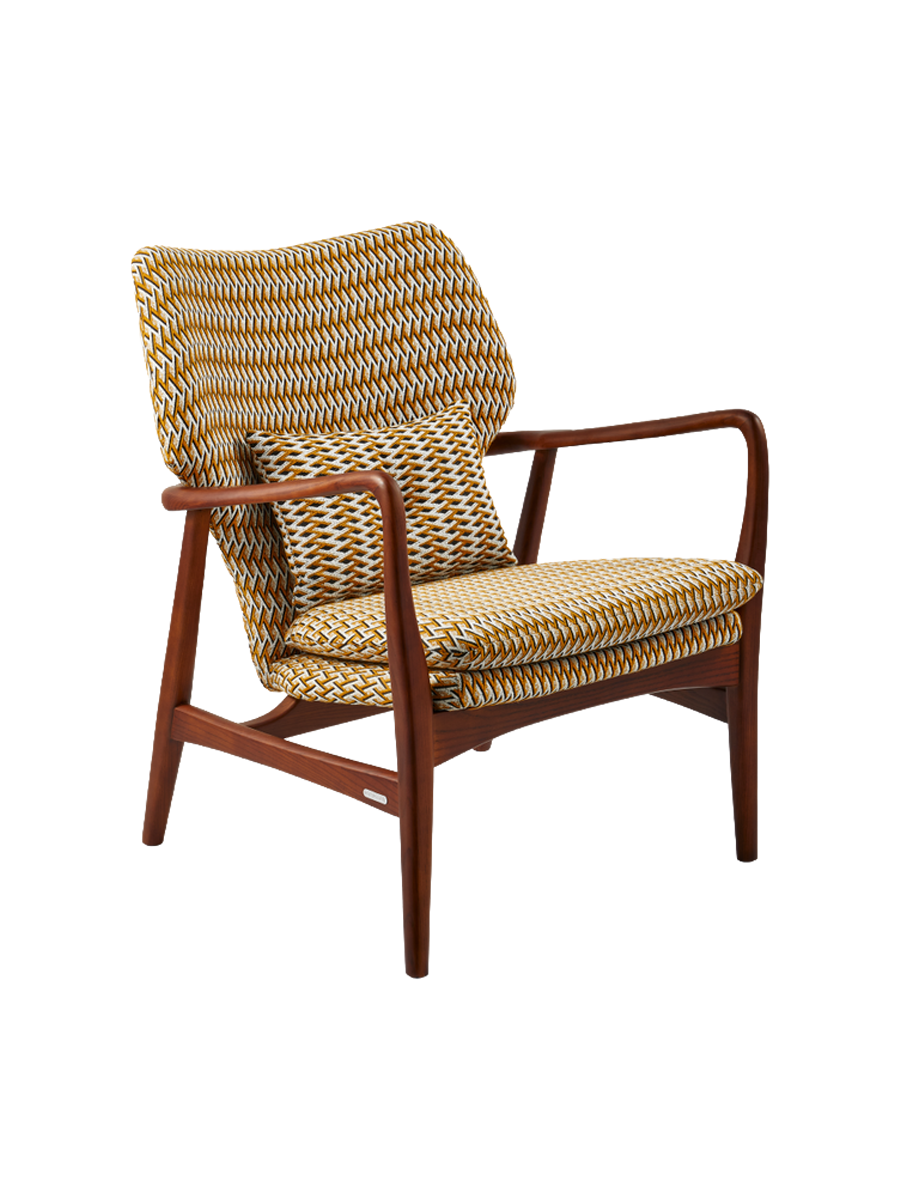 
Fauteuil design massif « Peggy » - Geo Multicolore