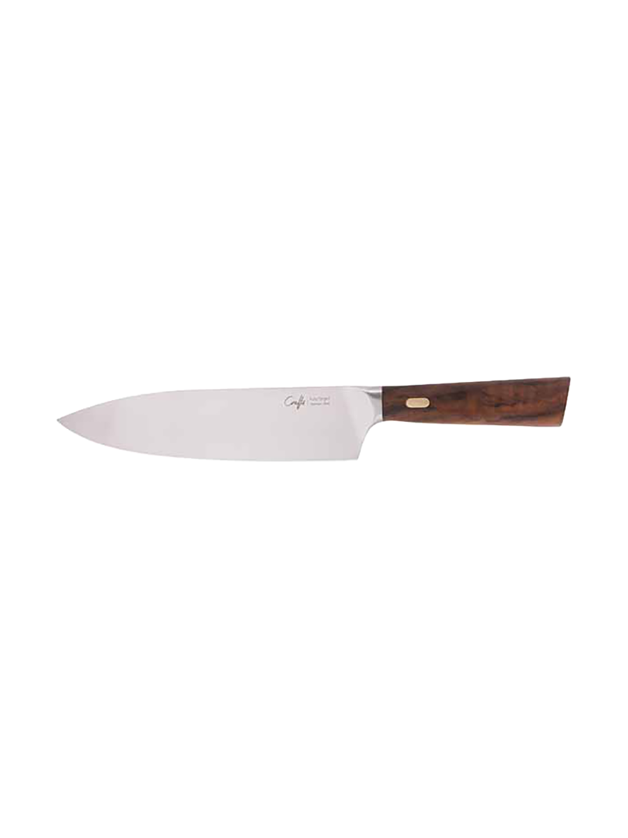 
Couteau de chef de qualité supérieure « Couteaux & Co » avec manche en noyer