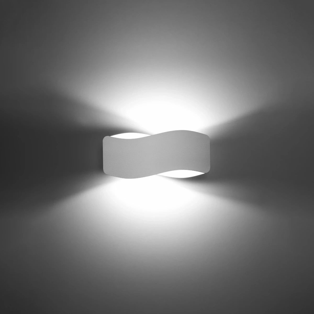 
Design Wandlampe „Tila“ 30 - Weiss