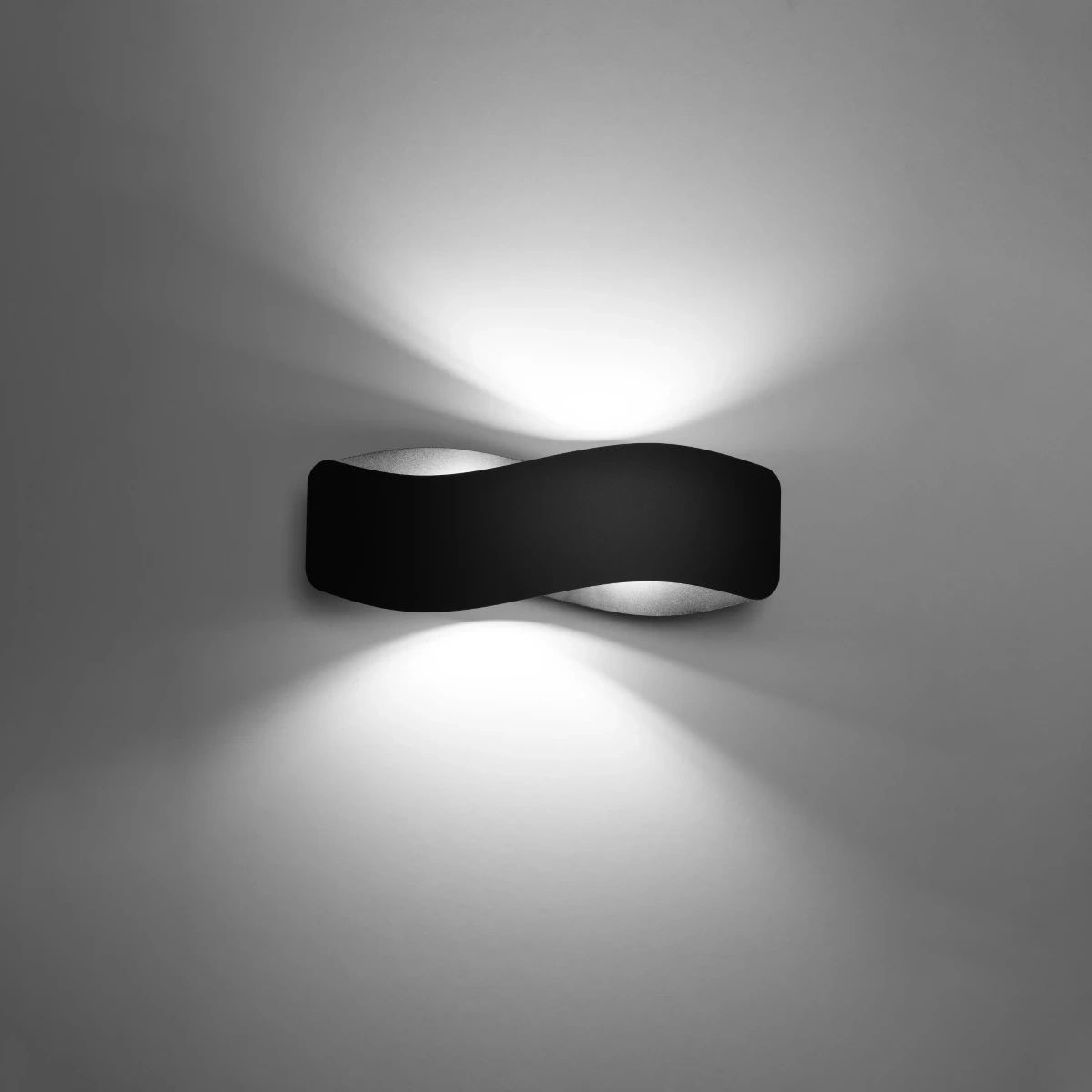 
Design Wandlampe „Tila“ 40 - Schwarz