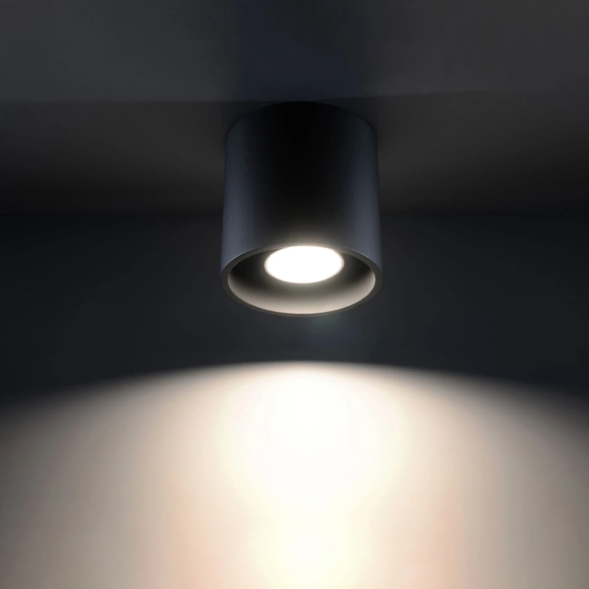
Lampada da soffitto di design «Orbis» a 1 luce - Nero