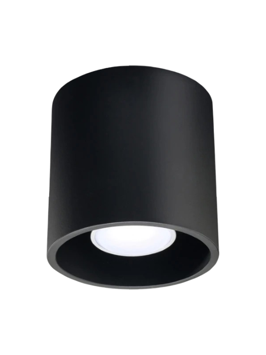 
Lampada da soffitto di design «Orbis» a 1 luce - Nero