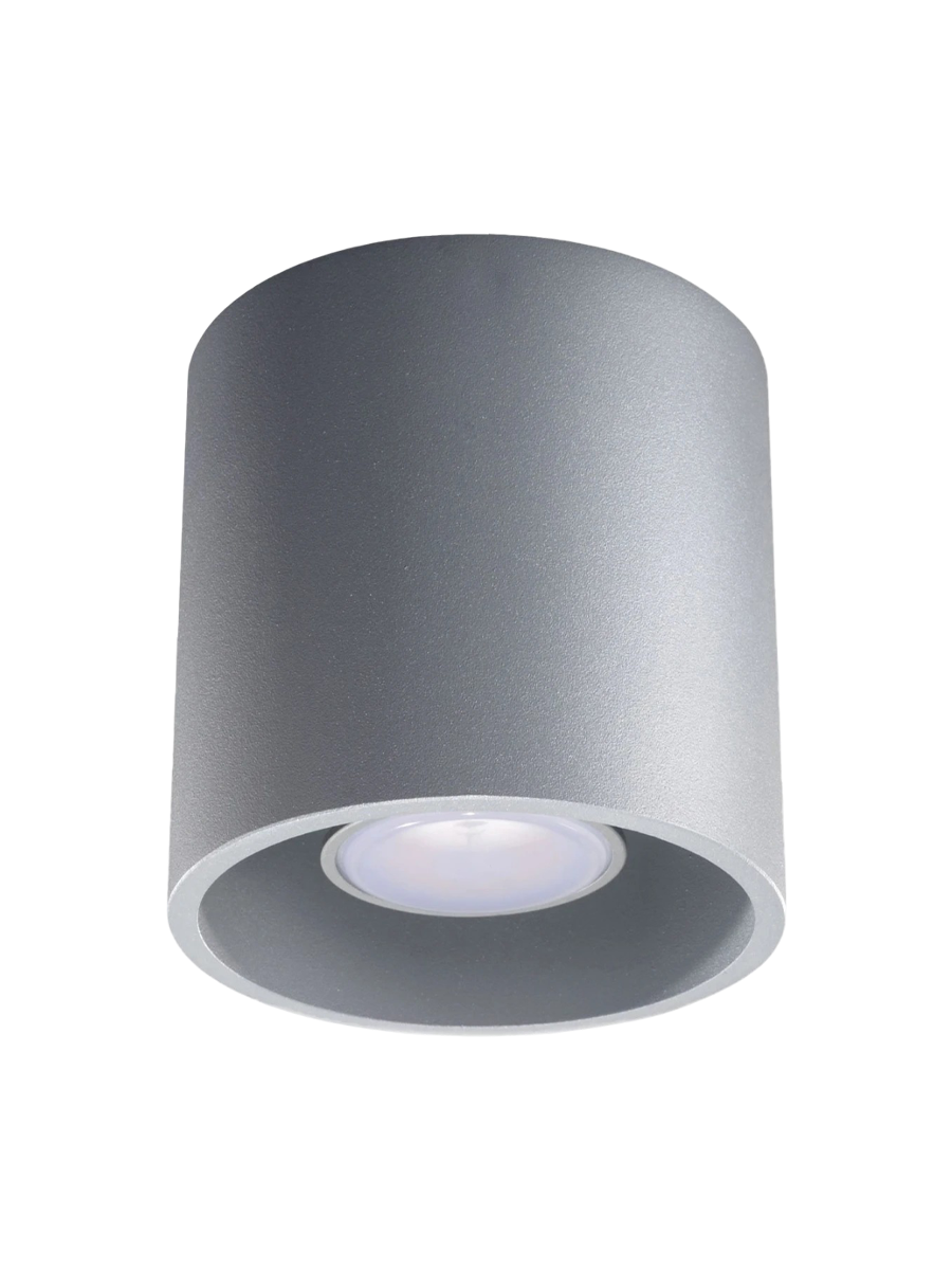 
Design Deckenlampe „Orbis“ 1-flammig - Grau
