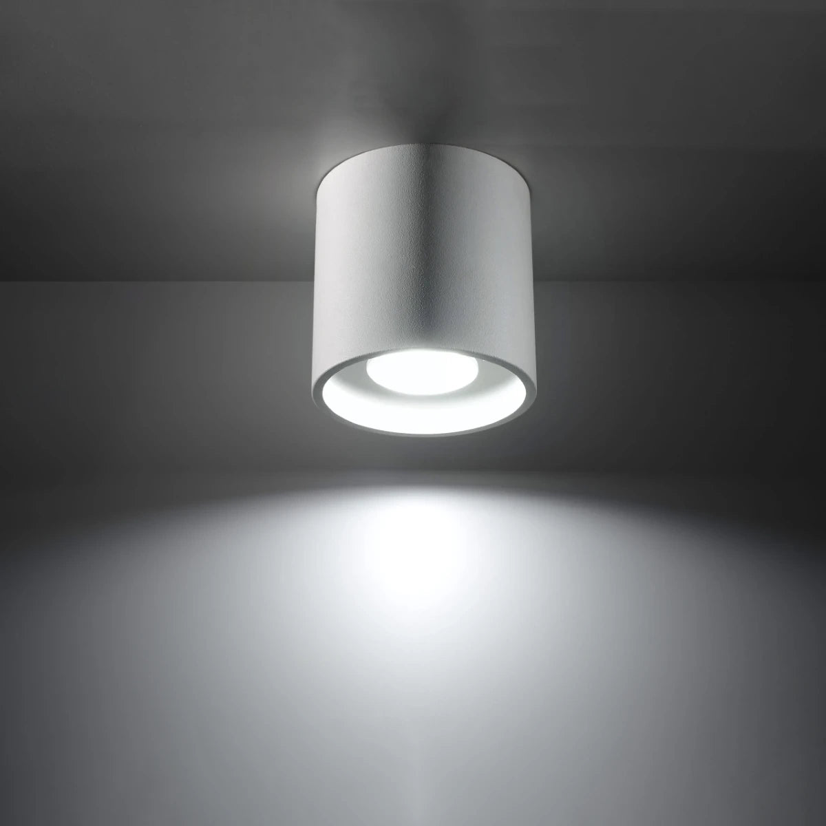 
Lampada da soffitto di design «Orbis» a 1 luce - Bianco