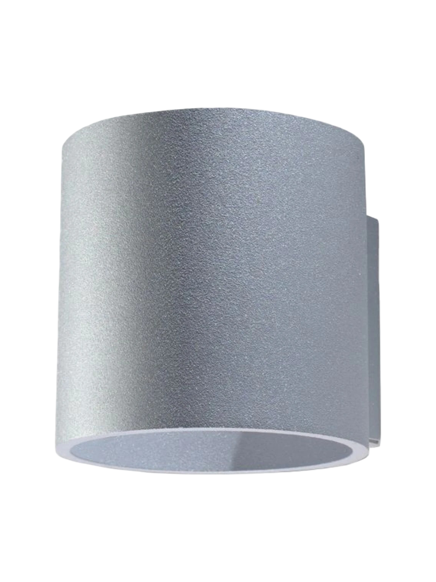 
Design Wandlampe „Orbis“ 1-flammig - Grau