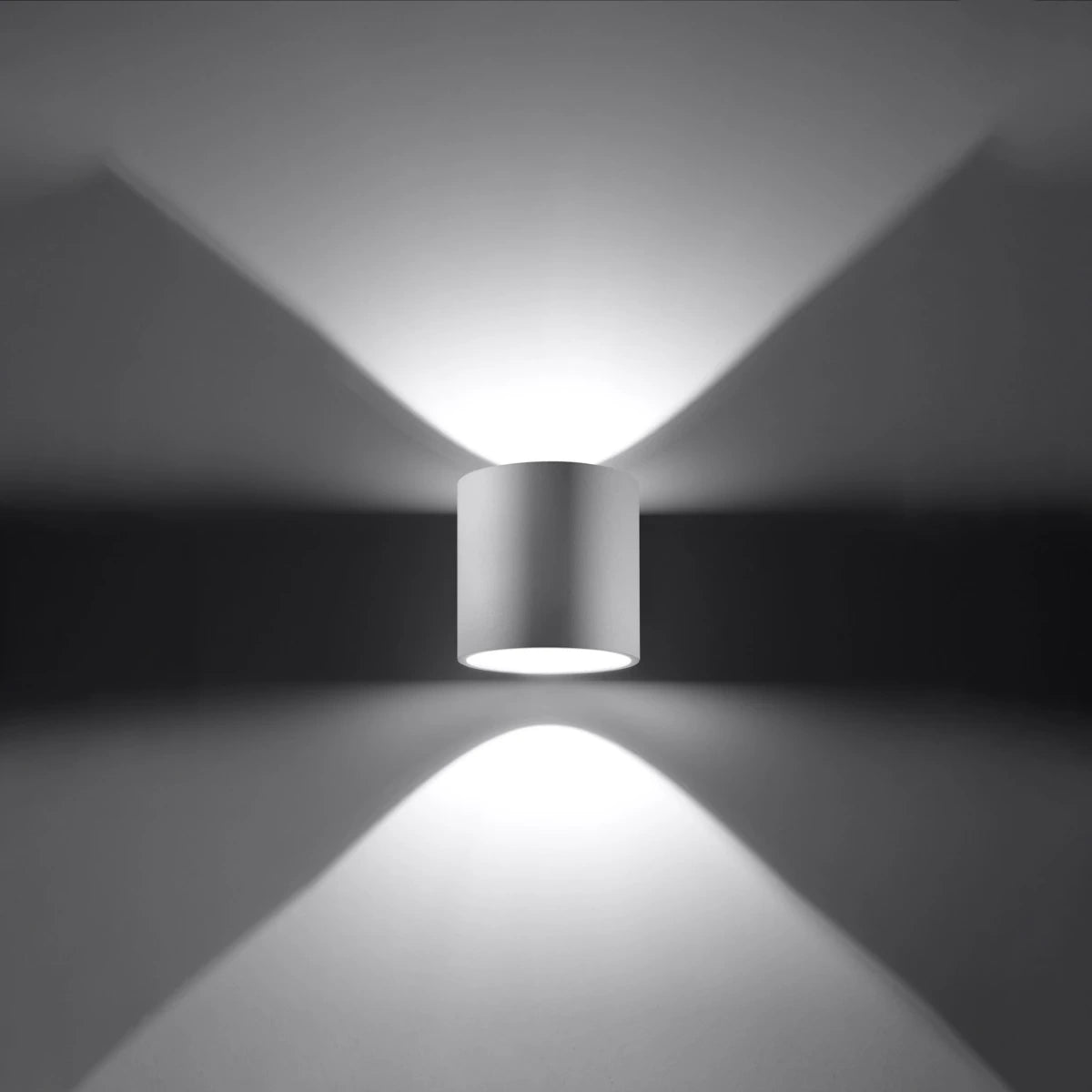 
Design Wandlampe „Orbis“ 1-flammig - Weiss