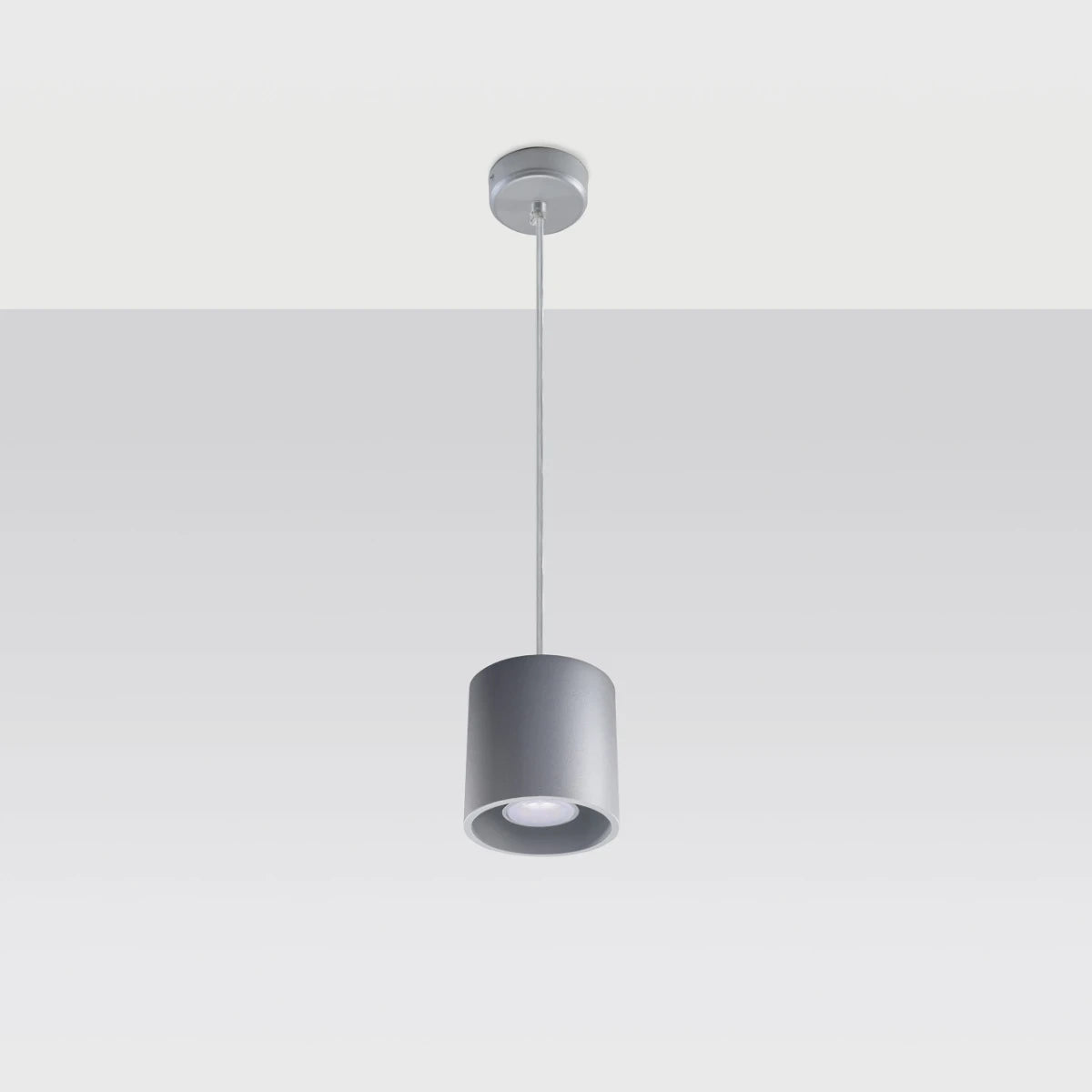 
Lampada a sospensione di design «Orbis» a 1 luce - Grigio