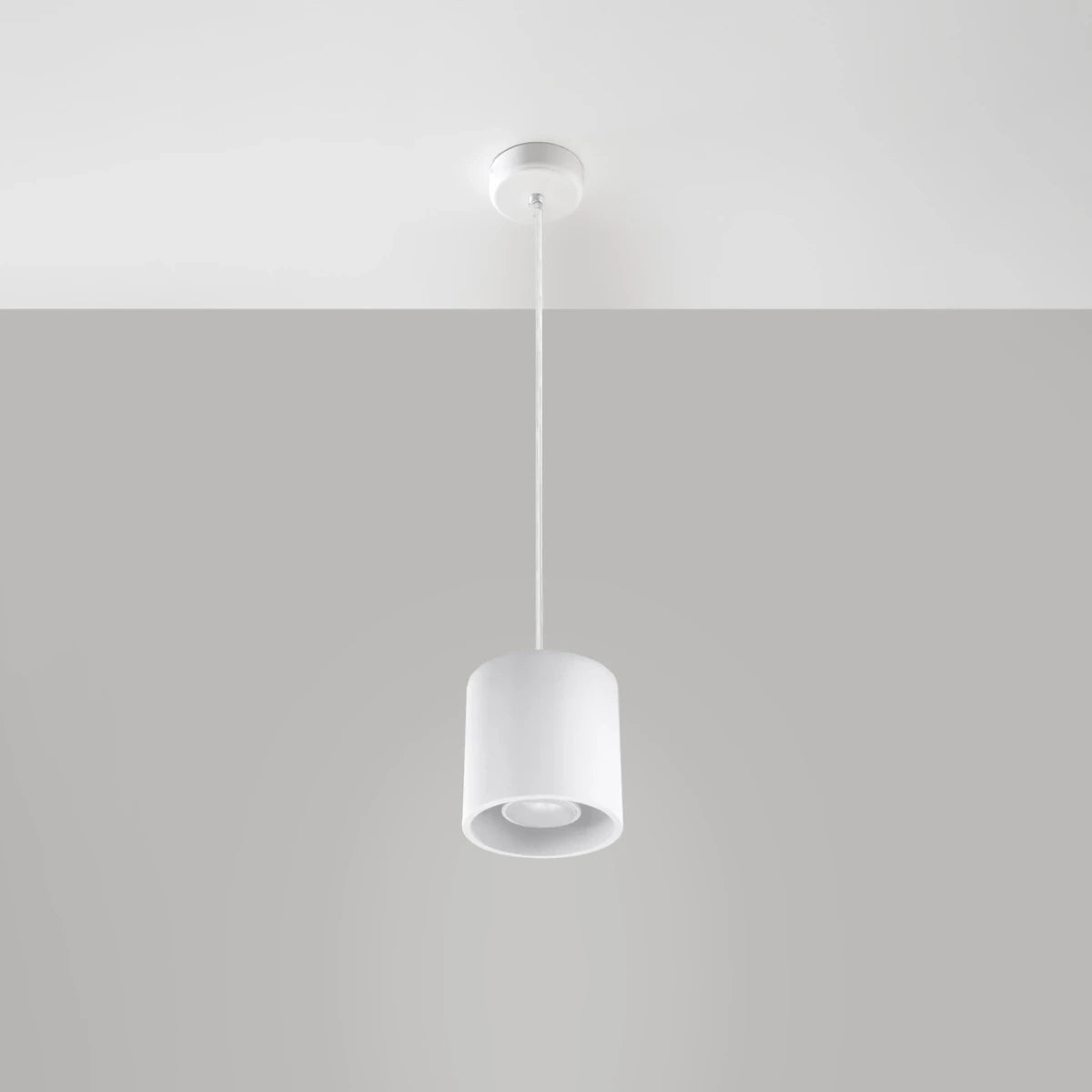 
Lampada a sospensione di design «Orbis» a 1 luce - Bianco