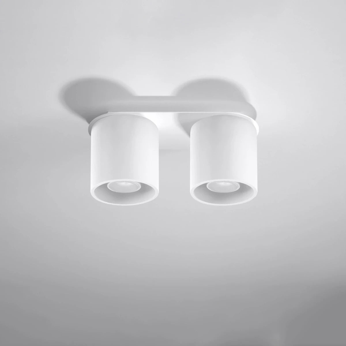 
Lampada da soffitto di design «Orbis» a 2 luci - Bianco