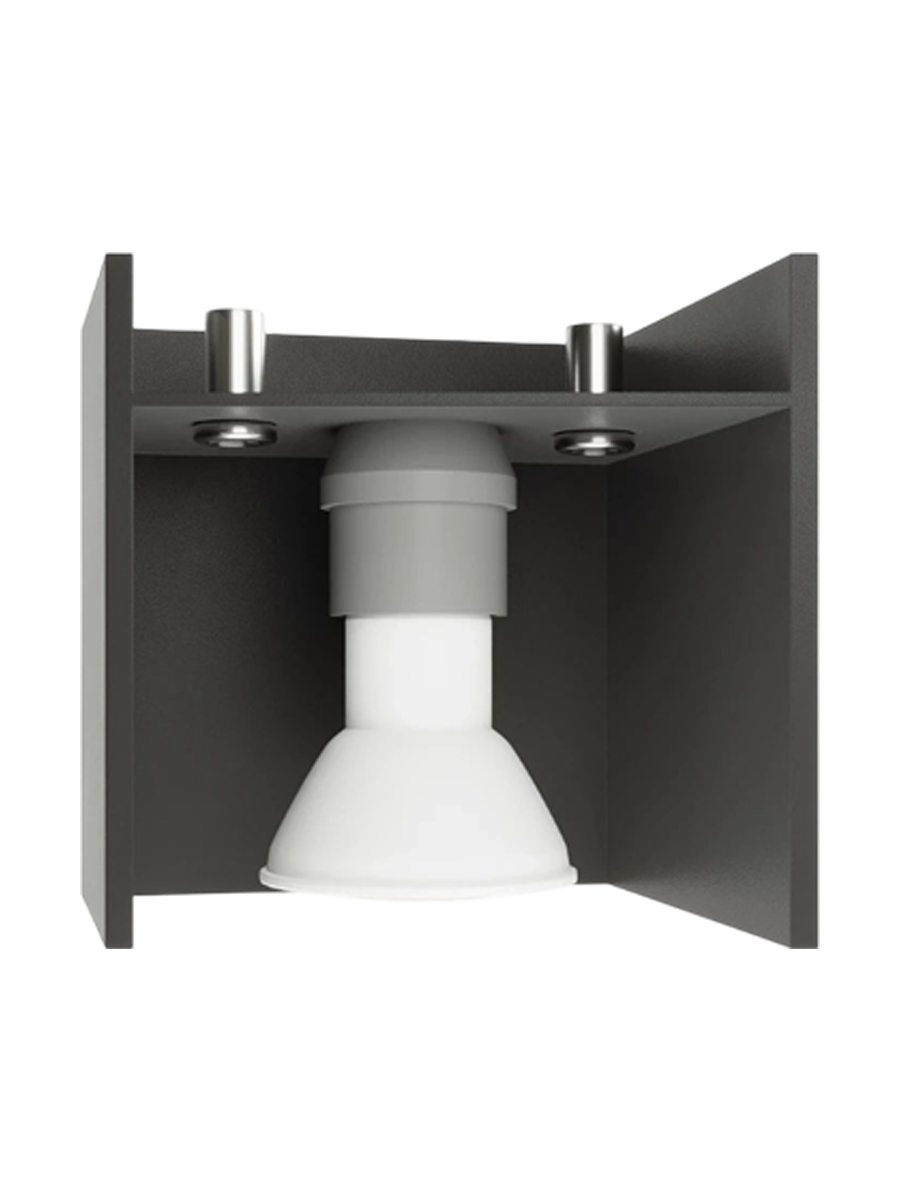 
Designer Ceiling Light "Quad" - 1-Bulb - Degree