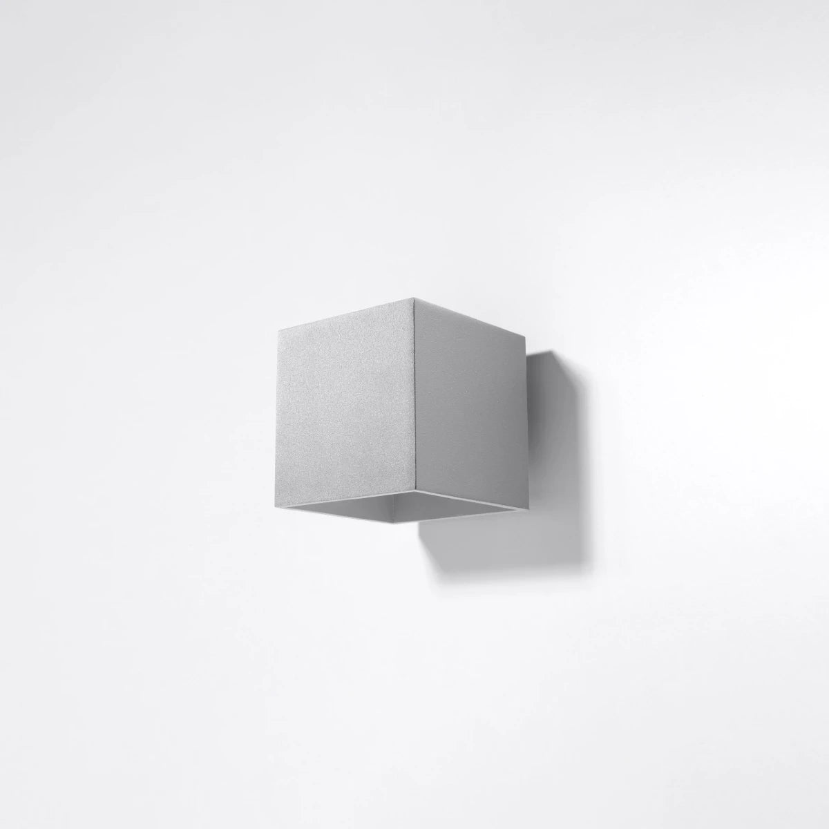 
Lampada da parete di design «Quad» a 1 luce - Grigio