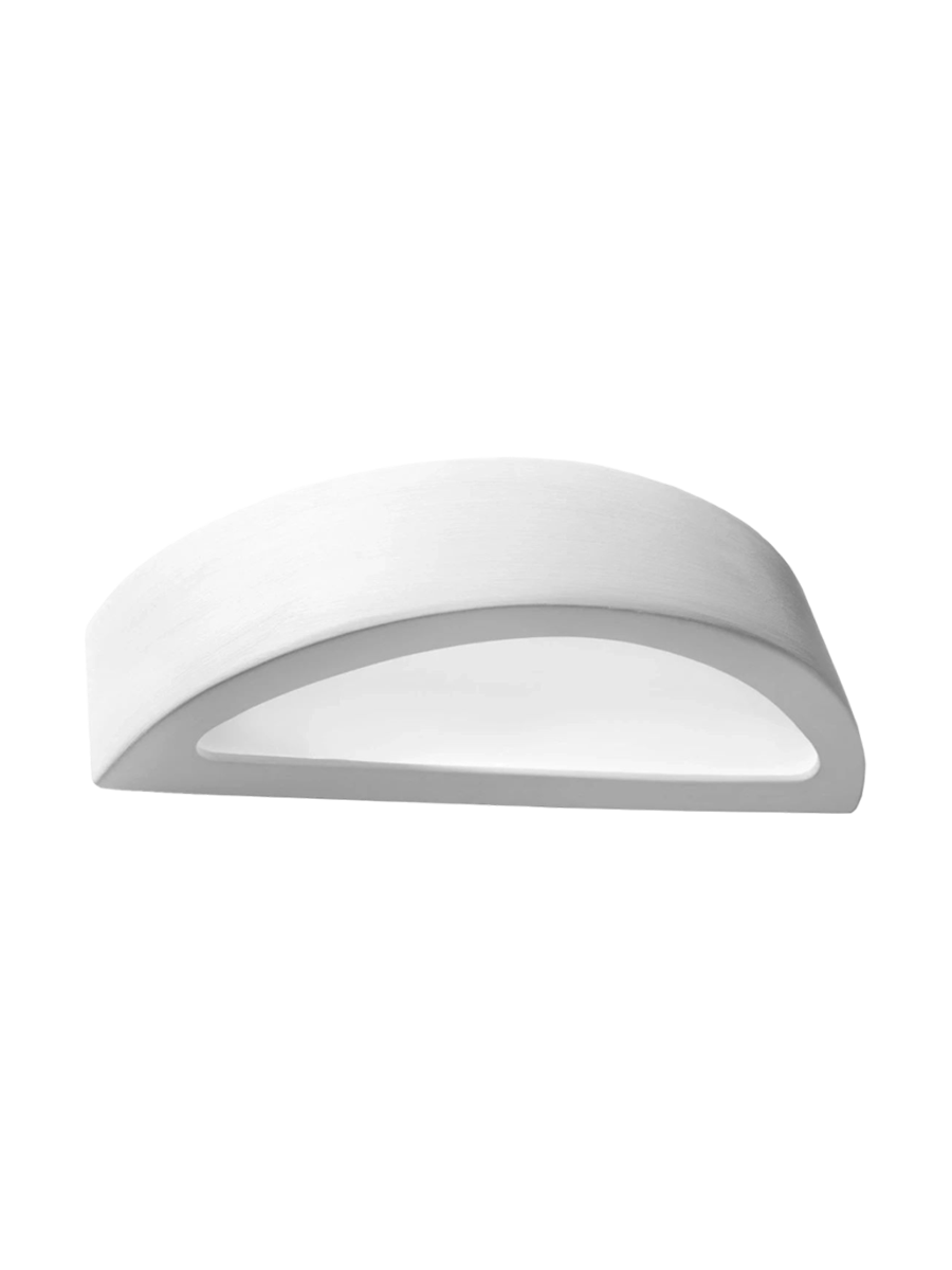 
Design Wandlampe Keramik „Atena“ - Weiss