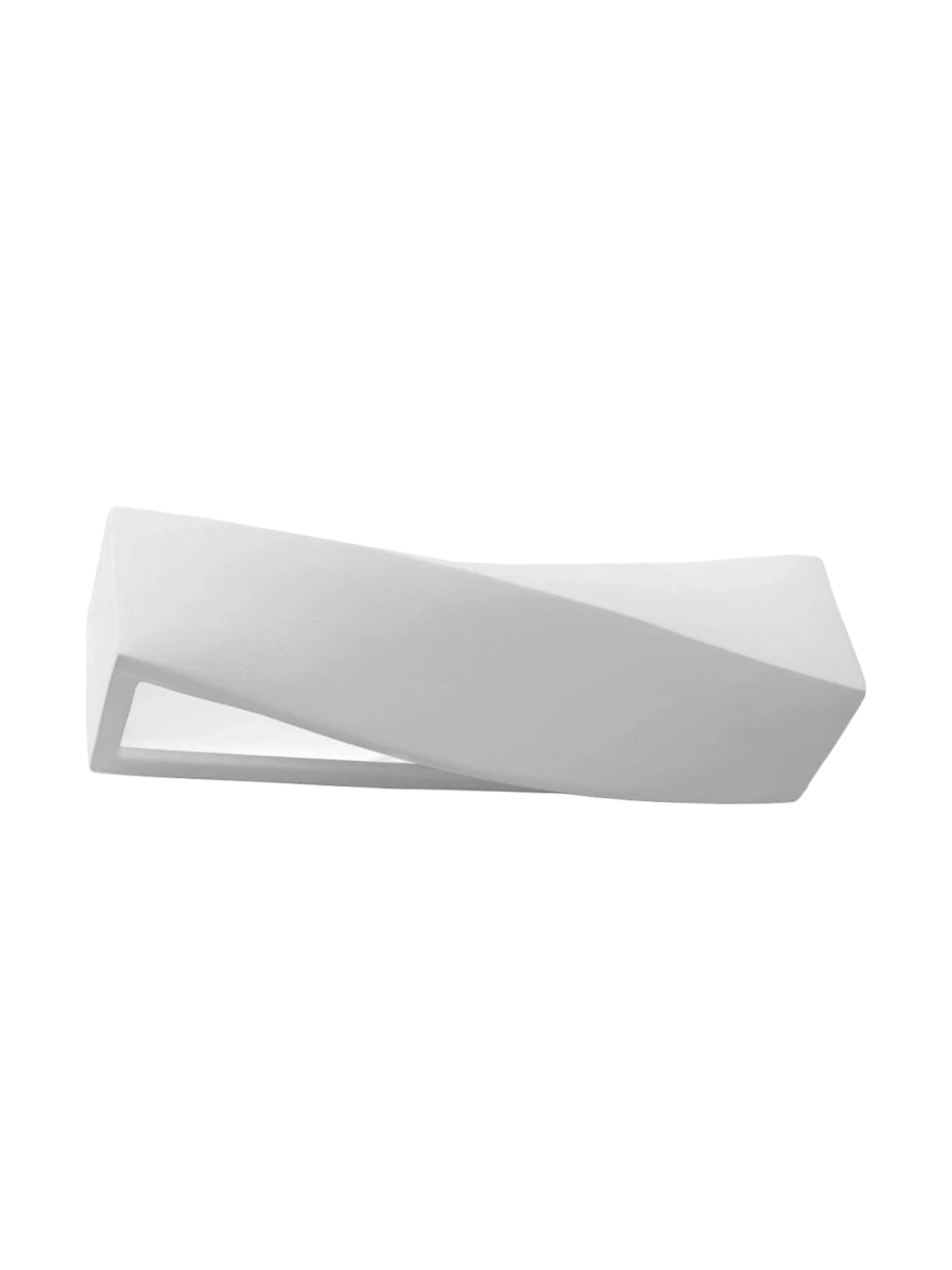 
Design Wandlampe Keramik „Sigma“ - Weiss