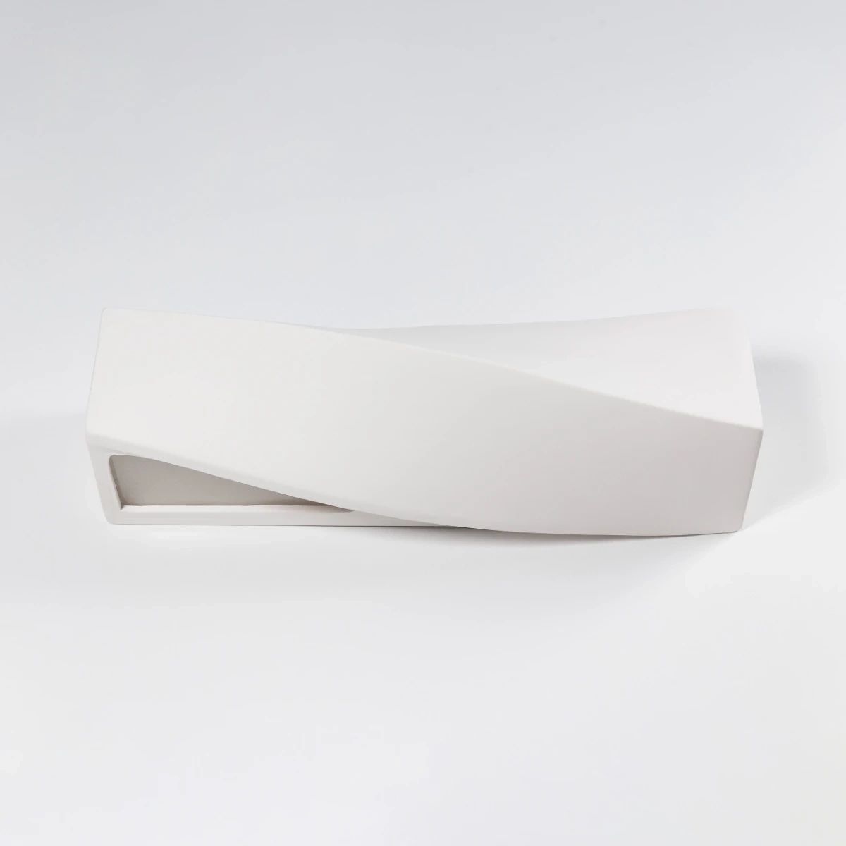 
Design Wandlampe Keramik „Sigma“ - Weiss