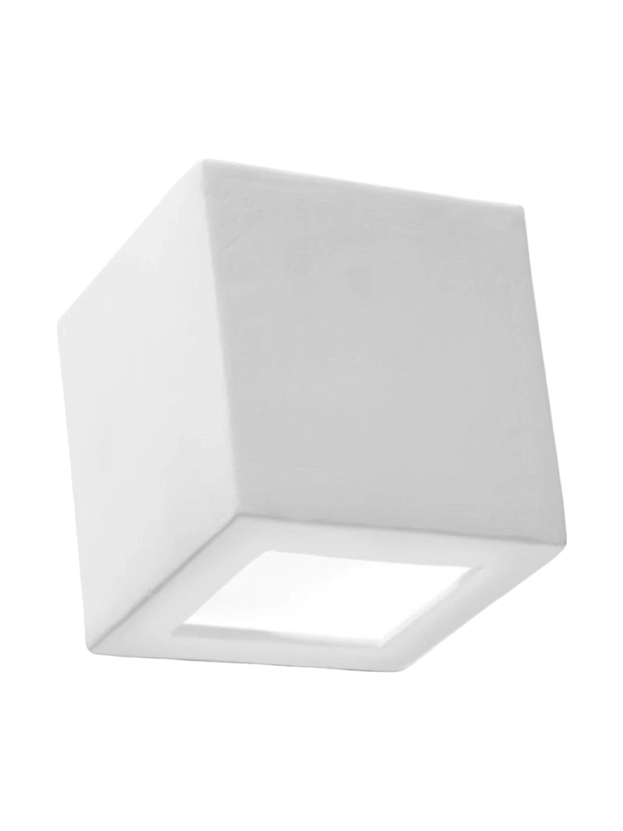 
Design Wandlampe Keramik „Leo“ - Weiss
