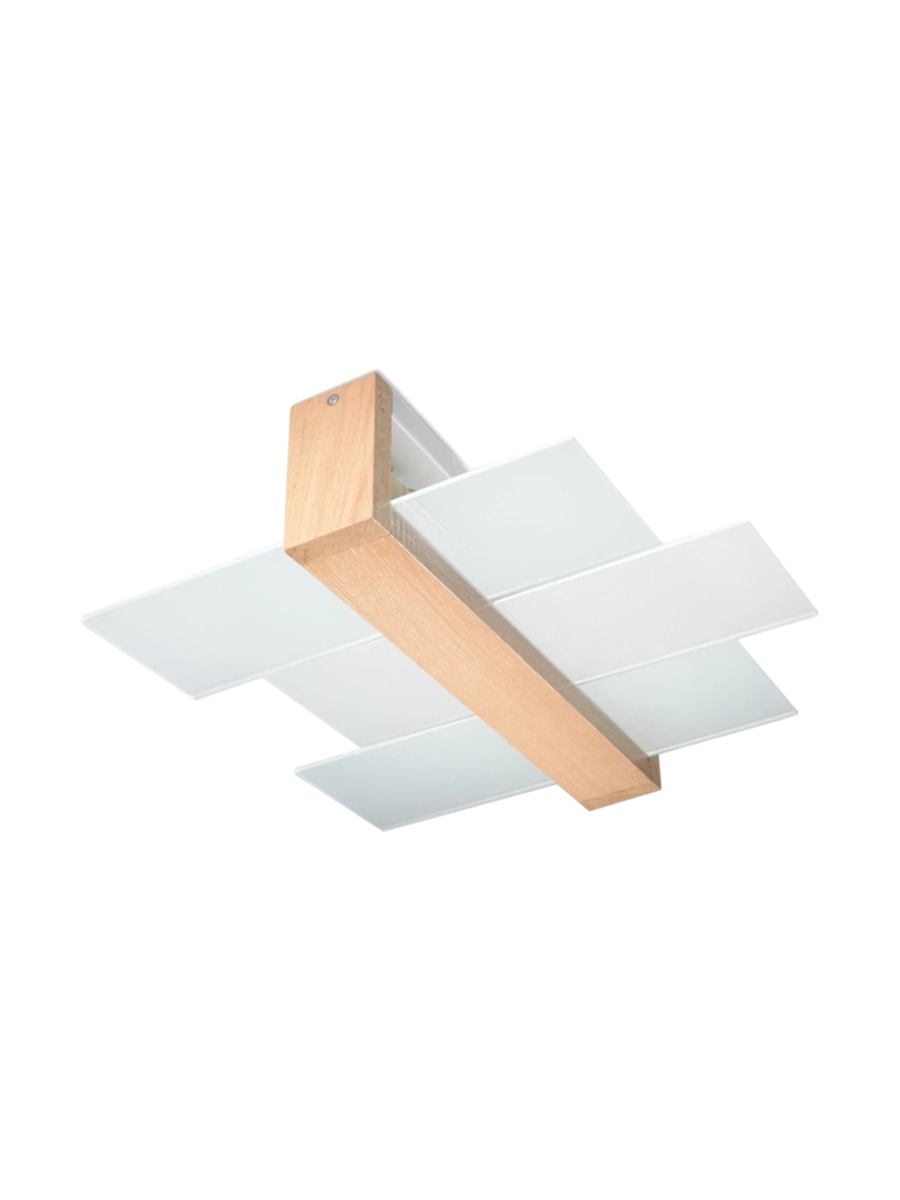
Design Deckenlampe „Feniks“ 2-flammig - Wenge