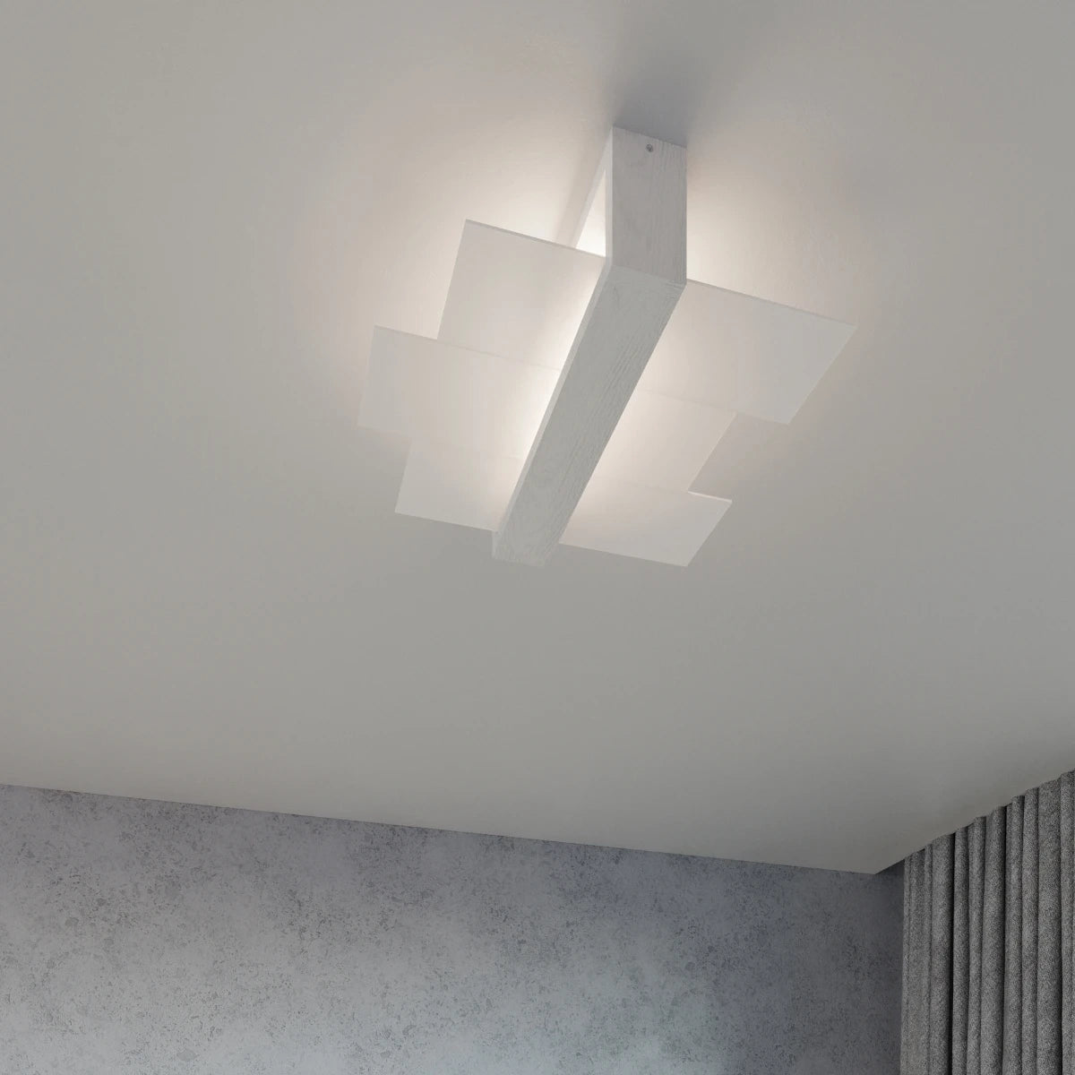 
Design Deckenlampe „Feniks“ 2-flammig - Weiss