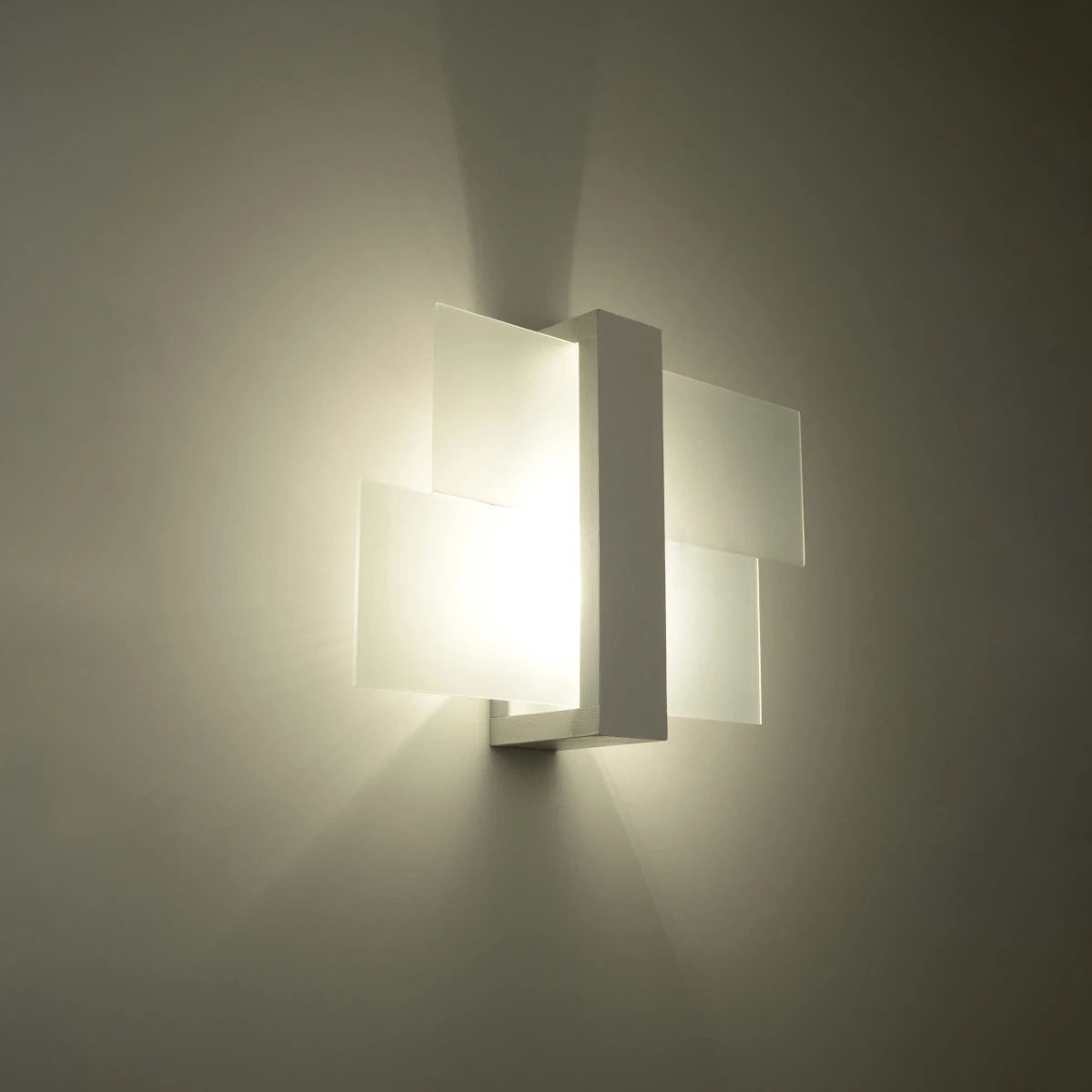 
Design Wandlampe „Feniks“ 1-flammig - Weiss