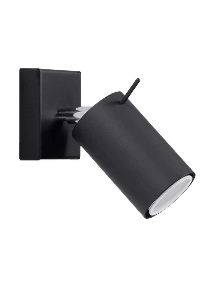
Lampada da parete di design «Ring» - Nero