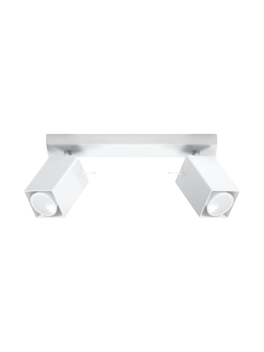 
Design Deckenlampe „Merida“ 2-flammig - Weiss
