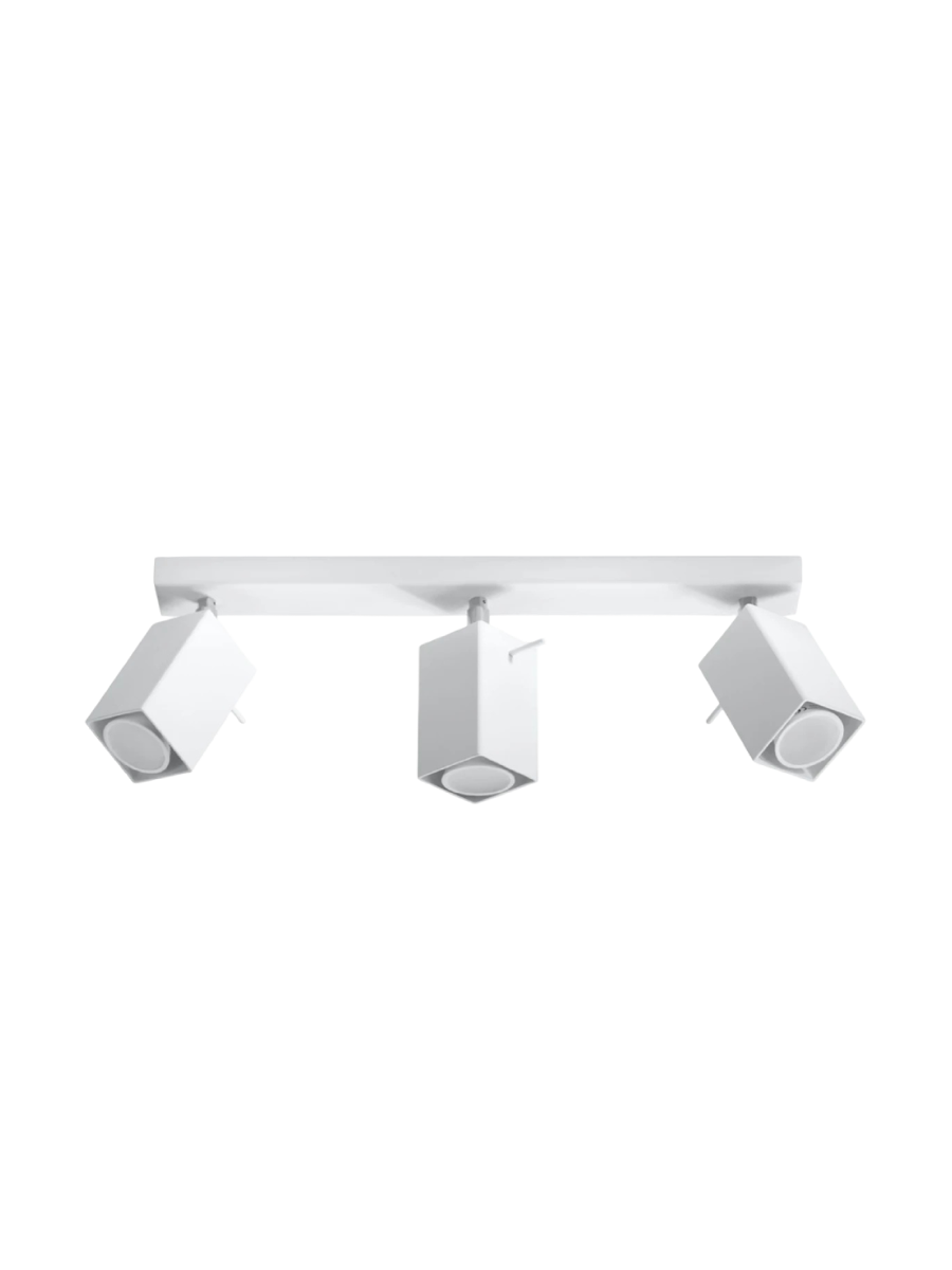 
Design Deckenlampe „Merida“ 3-flammig - Weiss