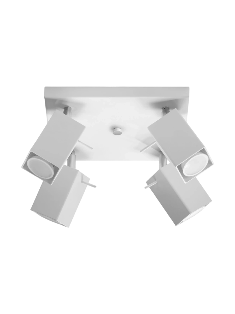 
Design Deckenlampe „Merida II“ 4-flammig - Weiss