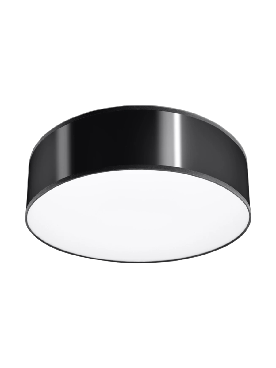 
Design Deckenlampe „Arena“ - Ø 35 cm - Schwarz