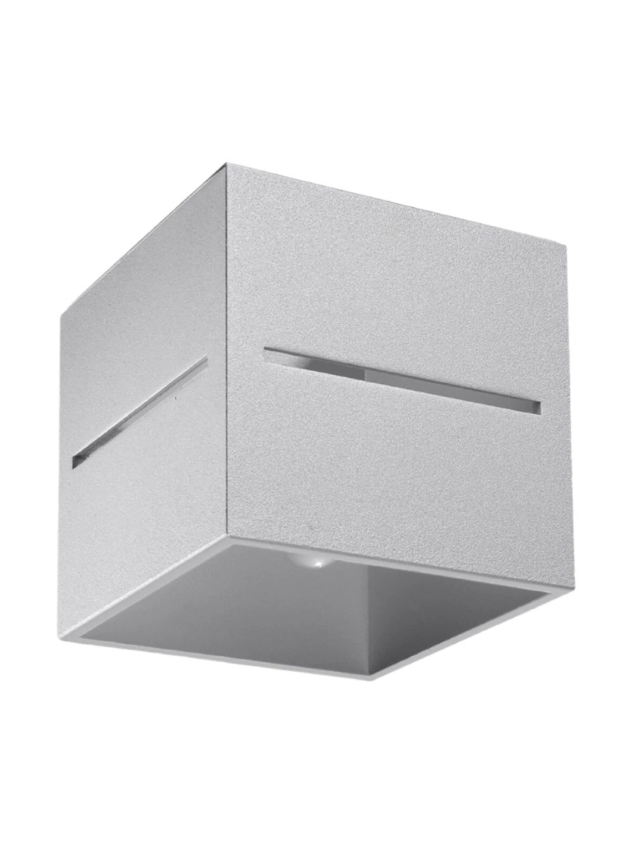 
Design Deckenlampe „Lobo“ 1-flammig - Grau