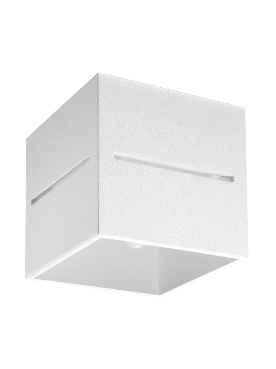 
Design Deckenlampe „Lobo“ 1-flammig - Weiss