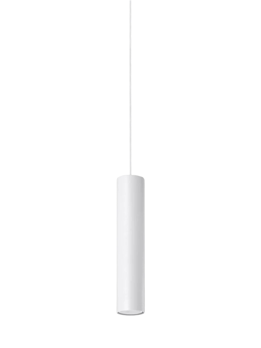 
Design Pendellampe „Lagos“ 1-flammig - Weiss