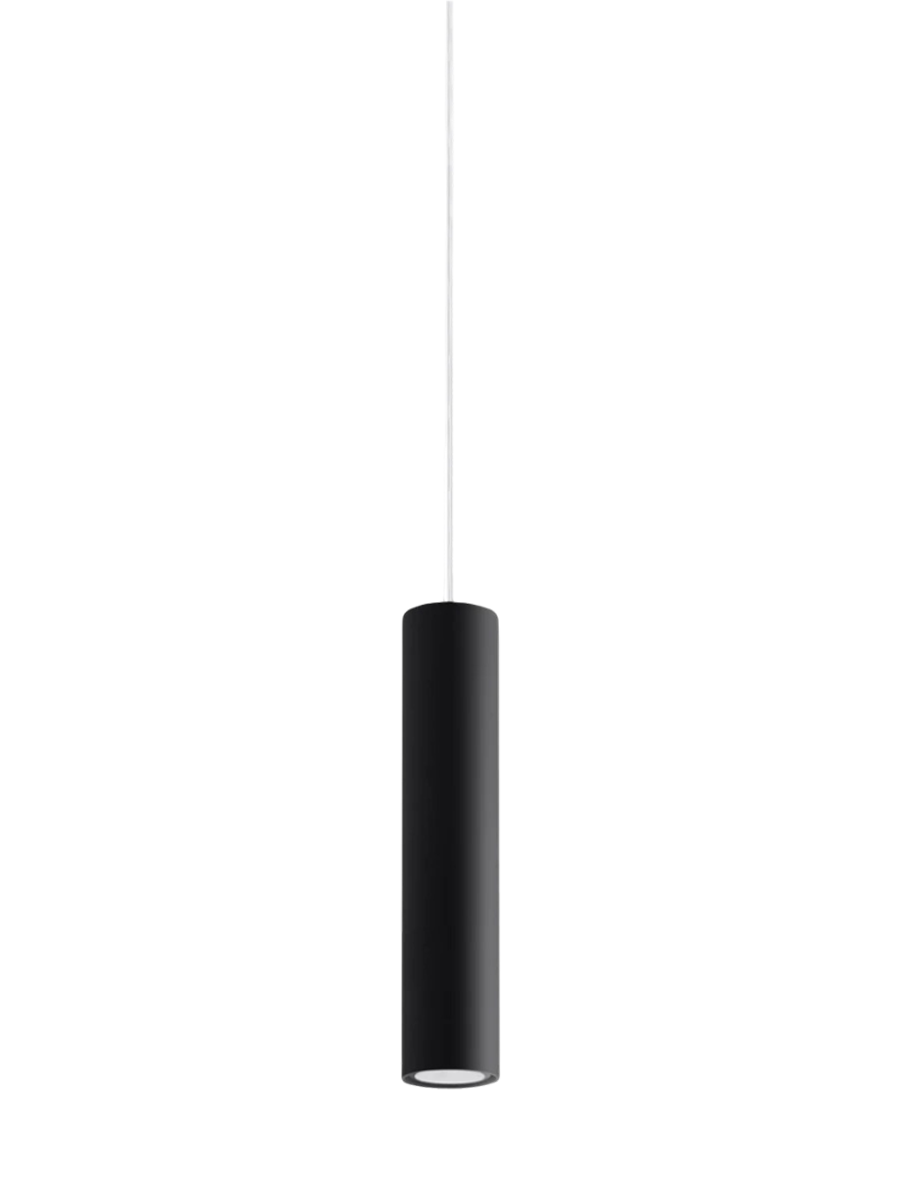 
Design Pendellampe „Lagos“ 1-flammig - Schwarz