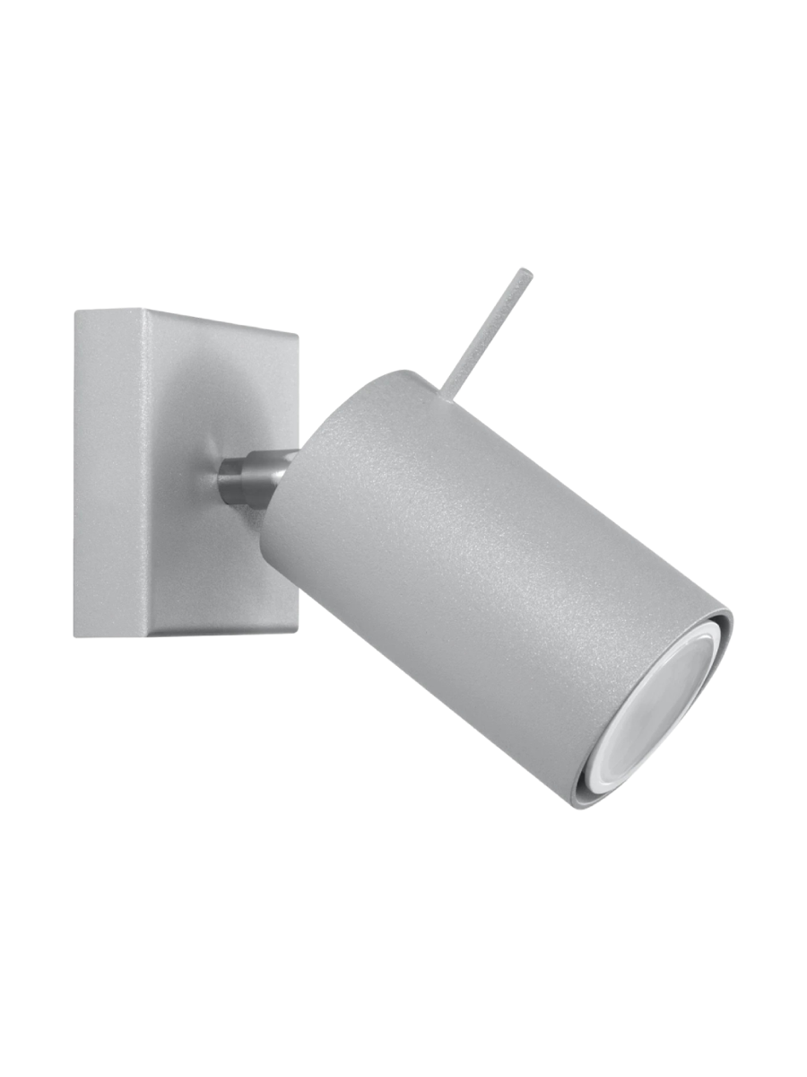 
Lampada da parete di design «Ring» - Grigio