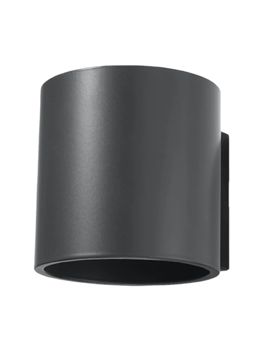 
Design Wandlampe „Orbis“ 1-flammig - Anthrazit