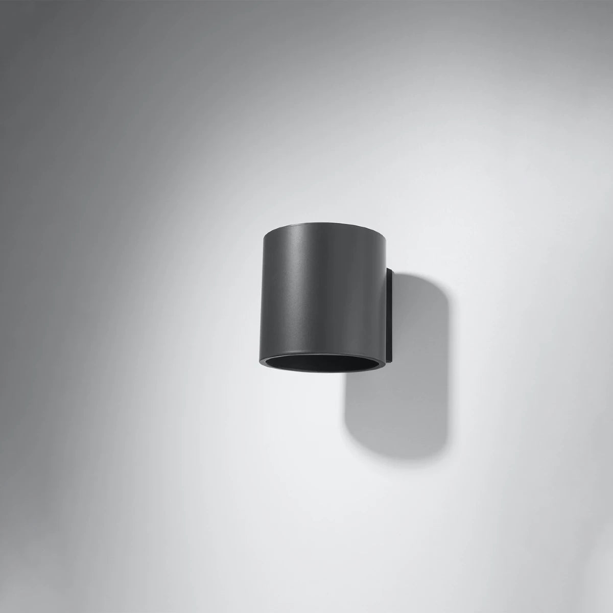 
Design Wandlampe „Orbis“ 1-flammig - Anthrazit