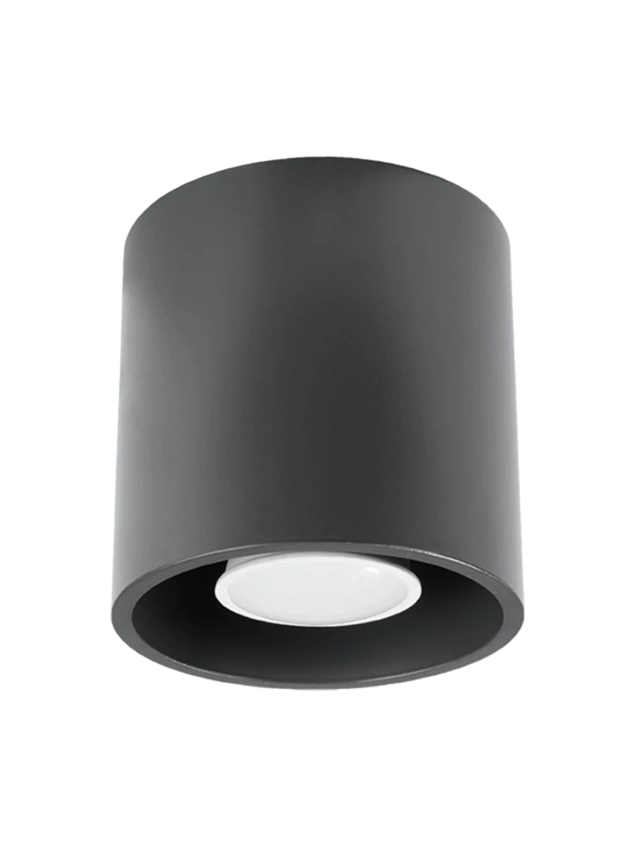 
Design Deckenlampe „Orbis“ 1-flammig - Anthrazit