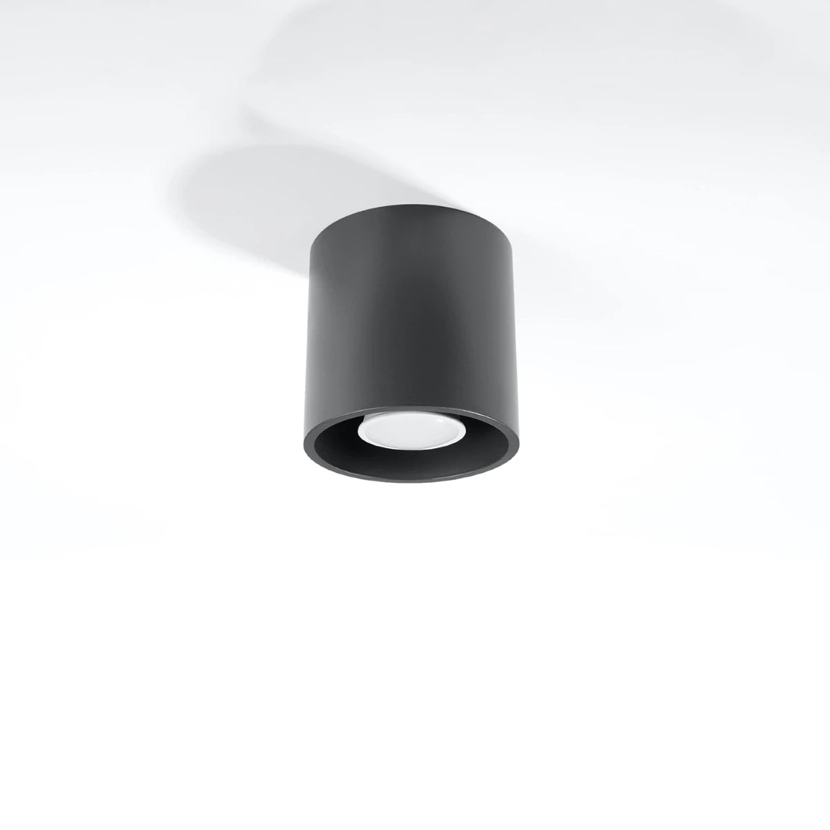 
Design Deckenlampe „Orbis“ 1-flammig - Anthrazit