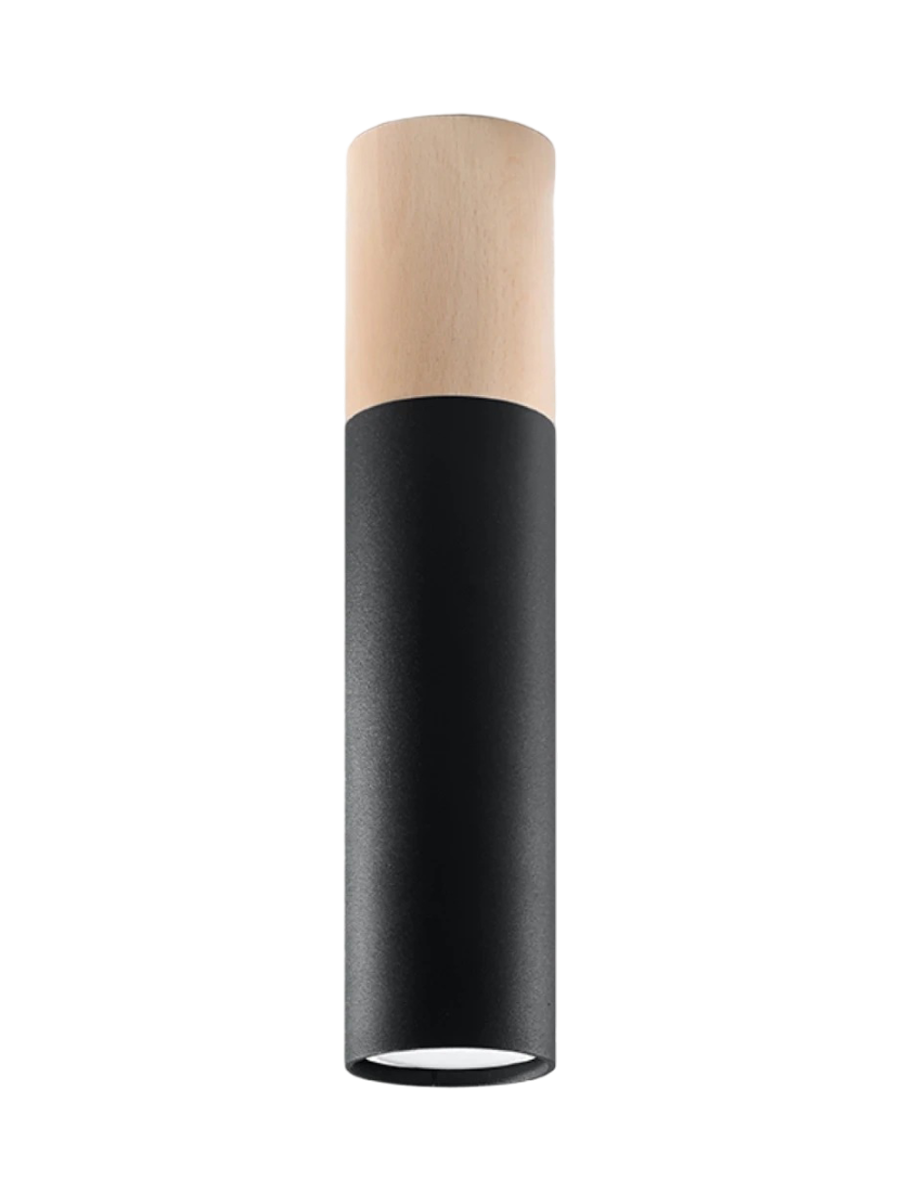 
Design Deckenlampe „Pablo“ - Schwarz