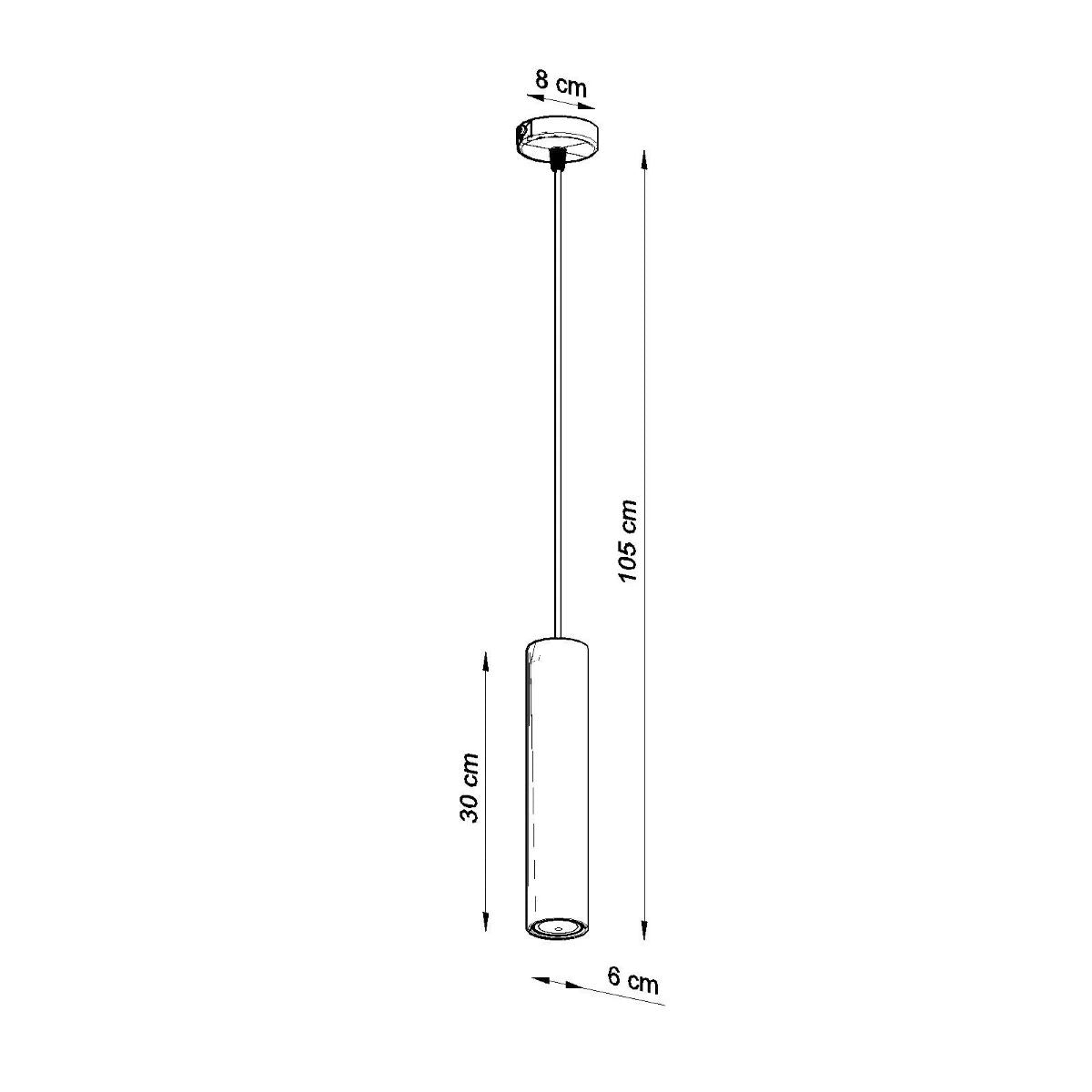 
Lampada a sospensione di design «Luvo» a 1 luce