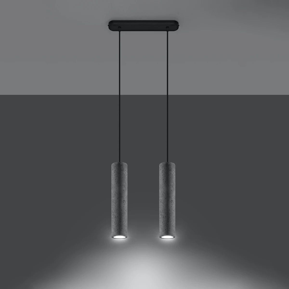 
Lampada a sospensione di design «Luvo» a 2 luci