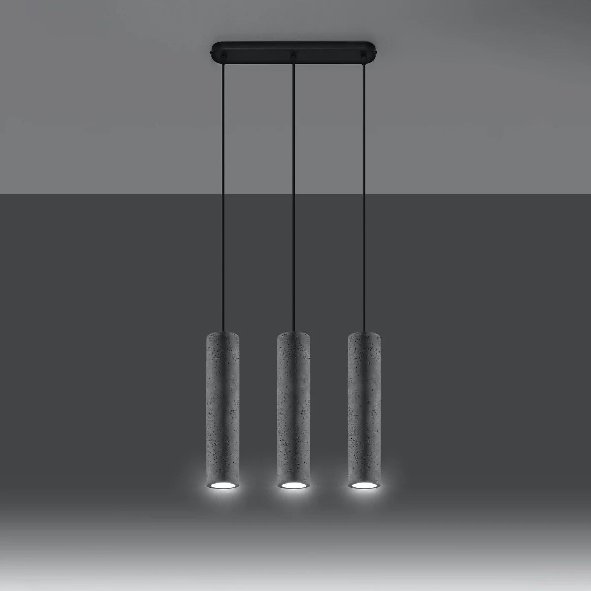 
Lampada a sospensione di design «Luvo» a 3 luci